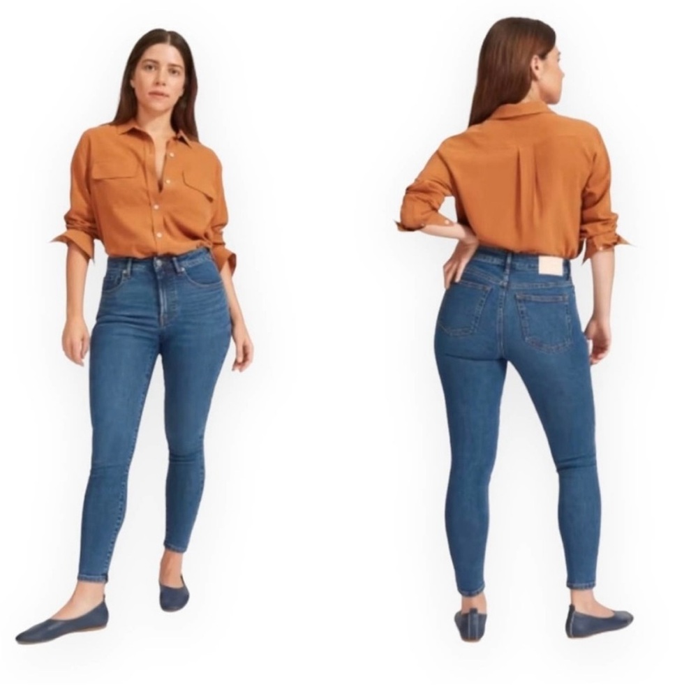 Everlane The Curvy high rise skinny jeans 29